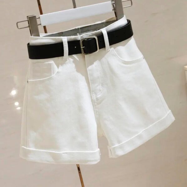 Short en Denim taille haute – Image 5