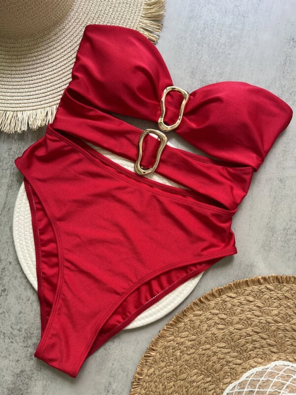 Maillot de bain une pièce avec anneaux – Image 3