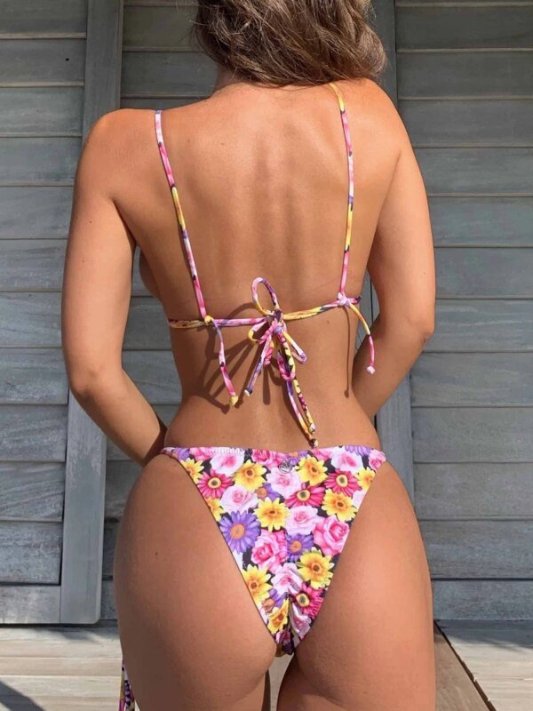 Maillot de bain Bikini ensembles imprimé divers – Image 4