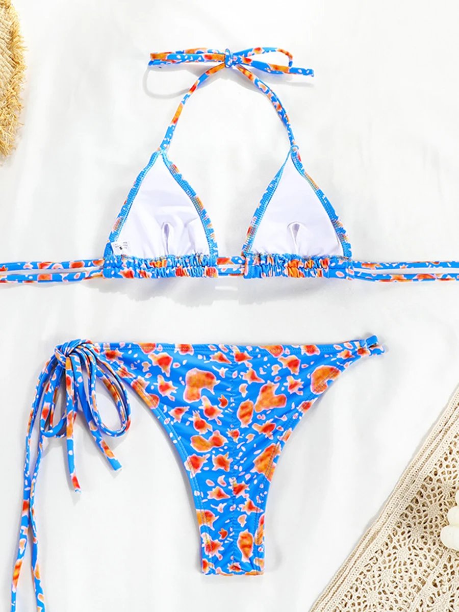 Maillot de bain Bikini ensembles imprimé divers