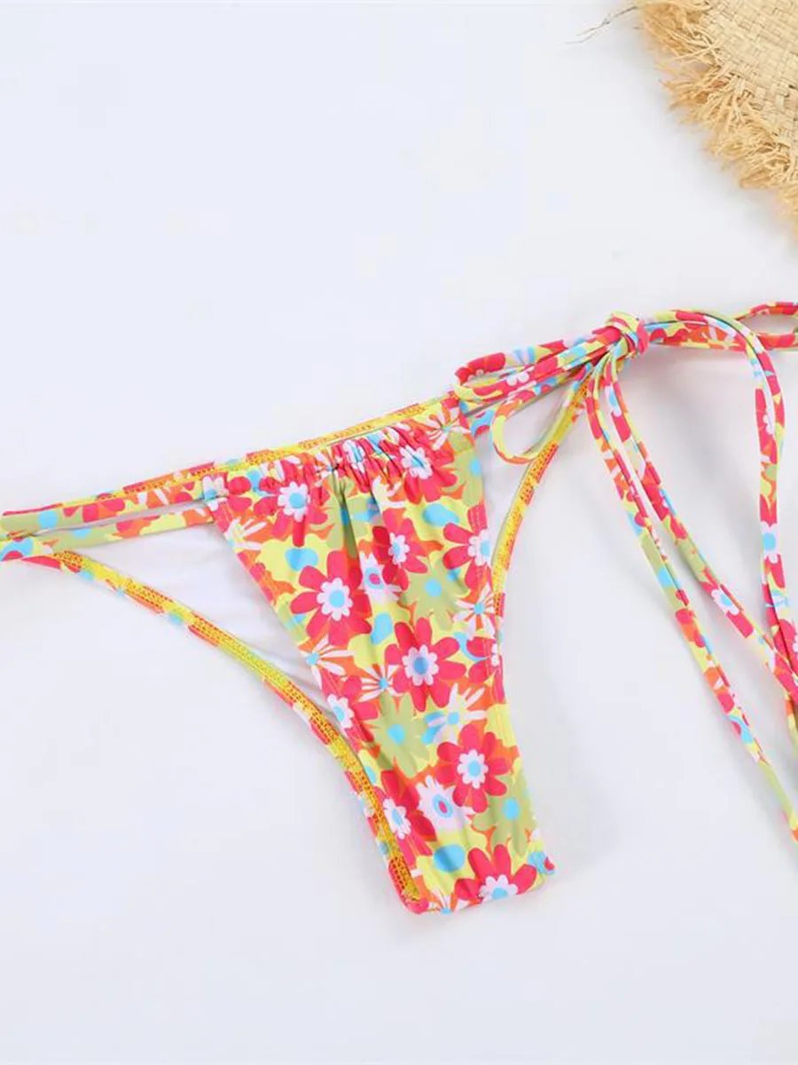 Maillot de bain Bikini ensembles imprimé divers