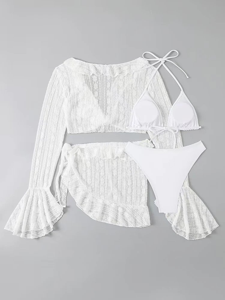 Ensemble maillot de bain quatre pièces