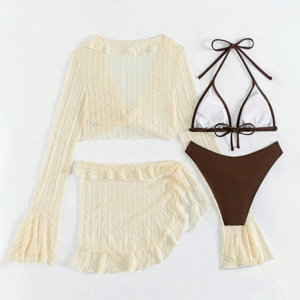 Ensemble maillot de bain quatre pièces – Image 6