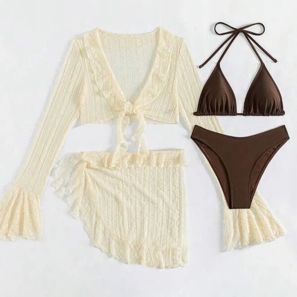 Ensemble maillot de bain quatre pièces – Image 5