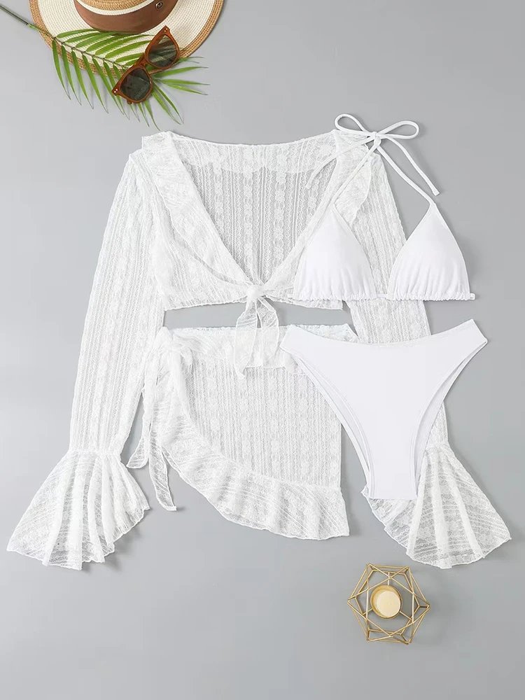Ensemble maillot de bain quatre pièces