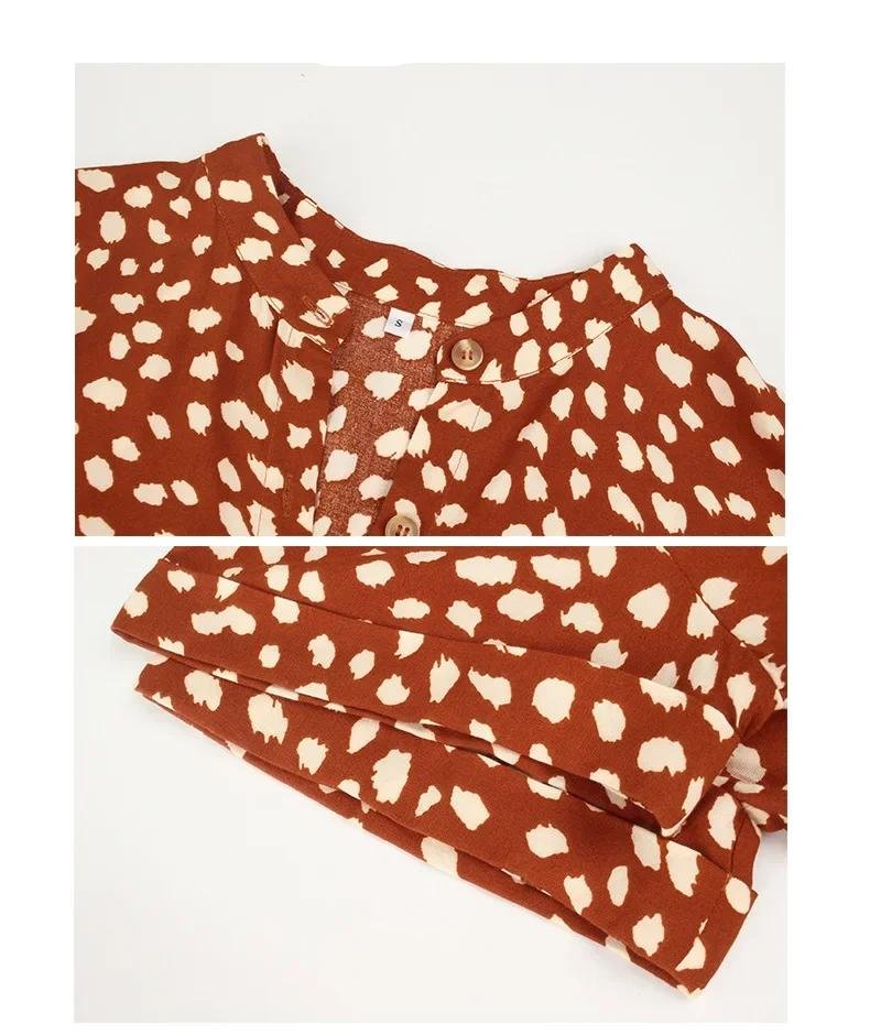 Robe longue à imprimé Floral