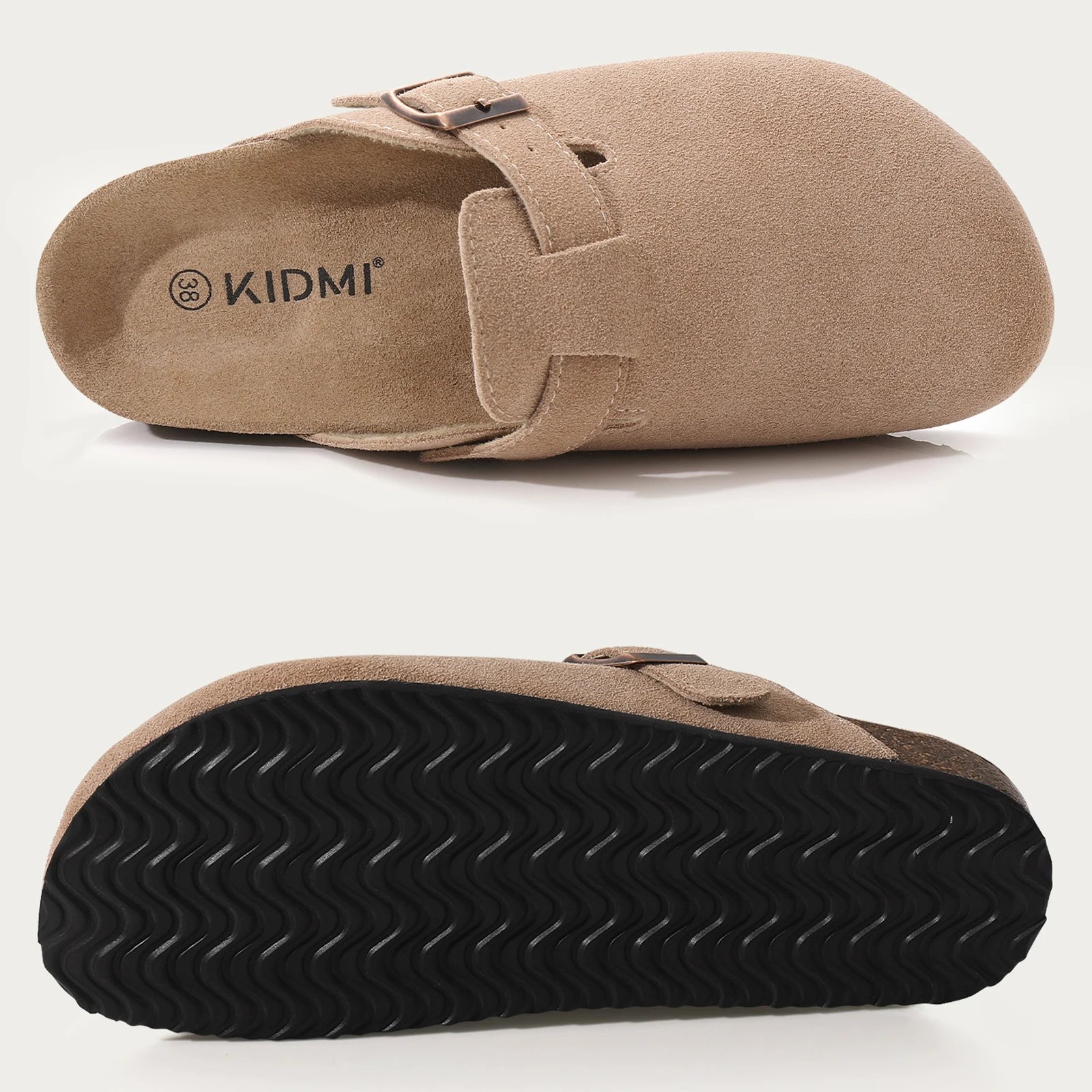 Divers Mules, claquette ou sandale en daim
