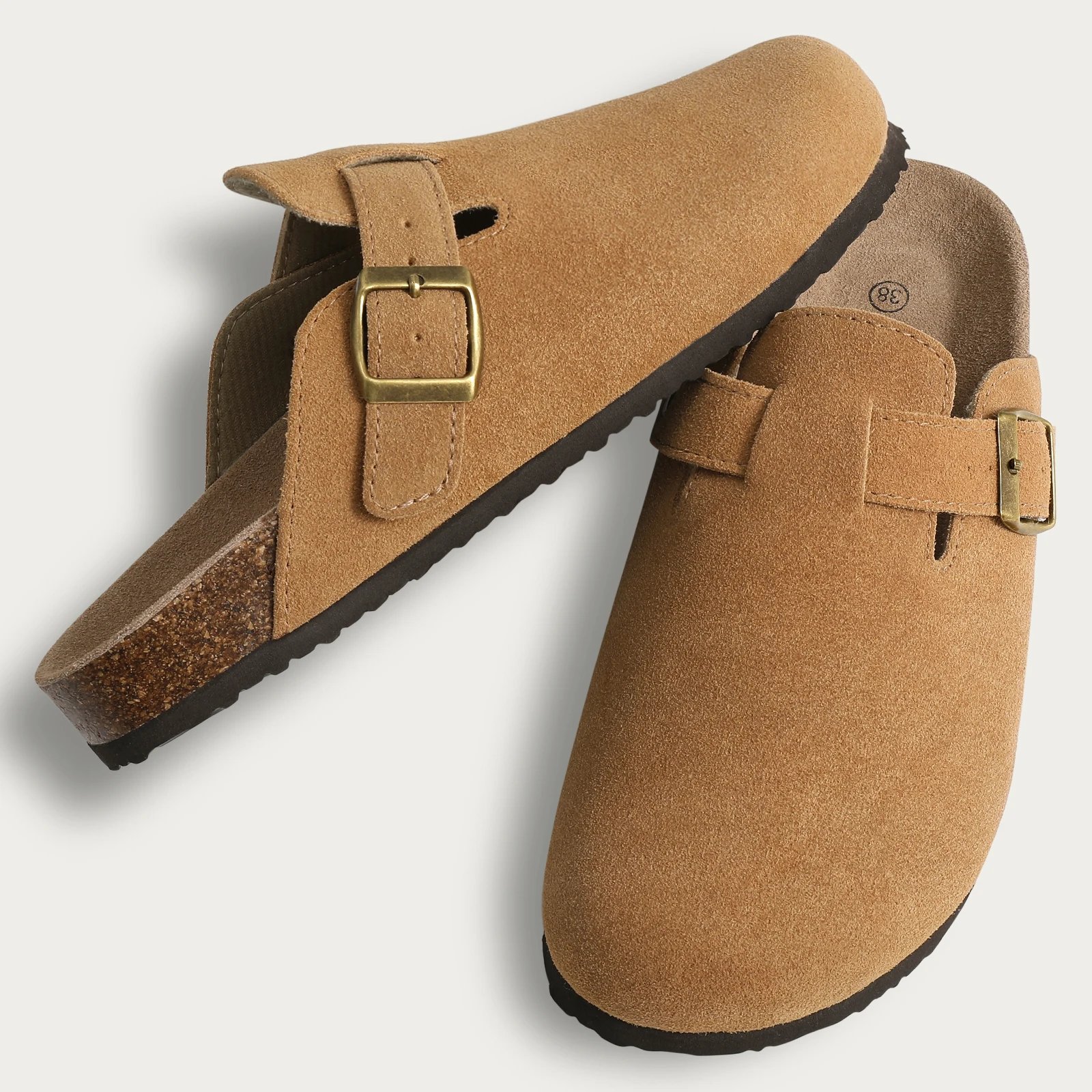 Divers Mules, claquette ou sandale en daim