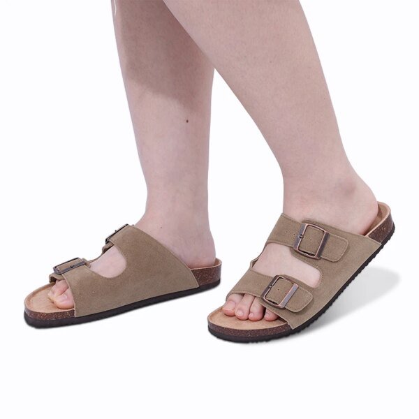 Divers Mules, claquette ou sandale en daim – Image 4