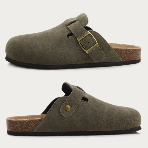 Divers Mules, claquette ou sandale en daim – Image 3