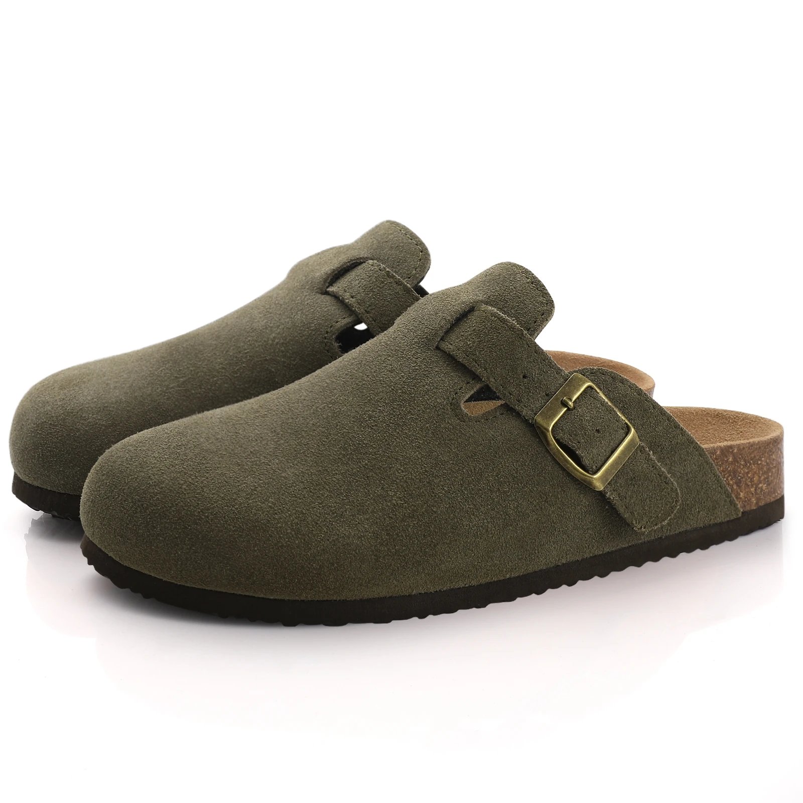 Divers Mules, claquette ou sandale en daim