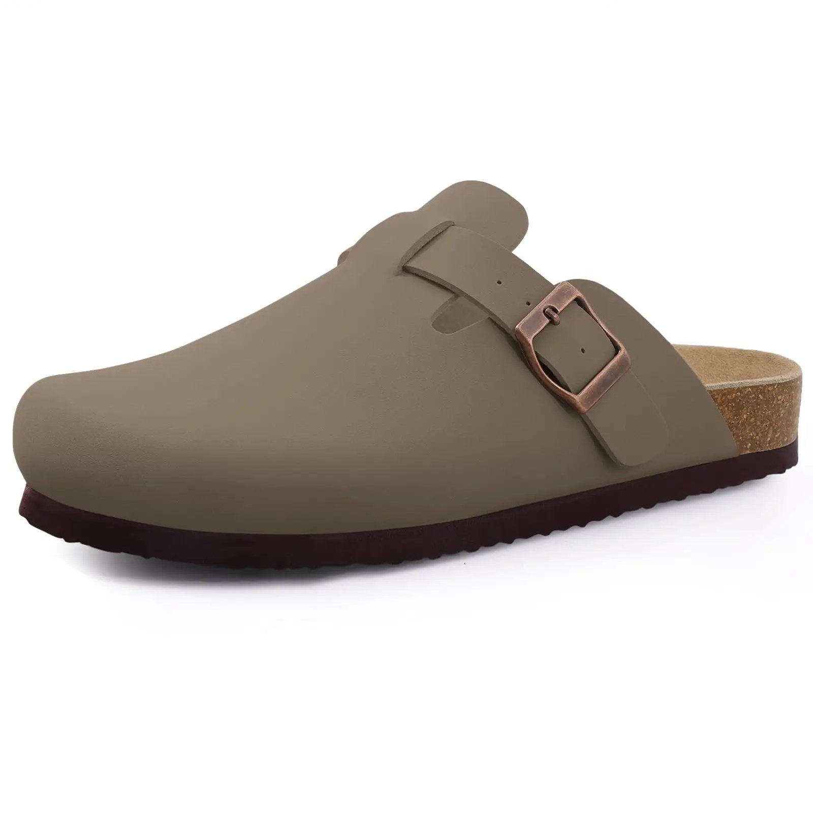 Mule gris foncé