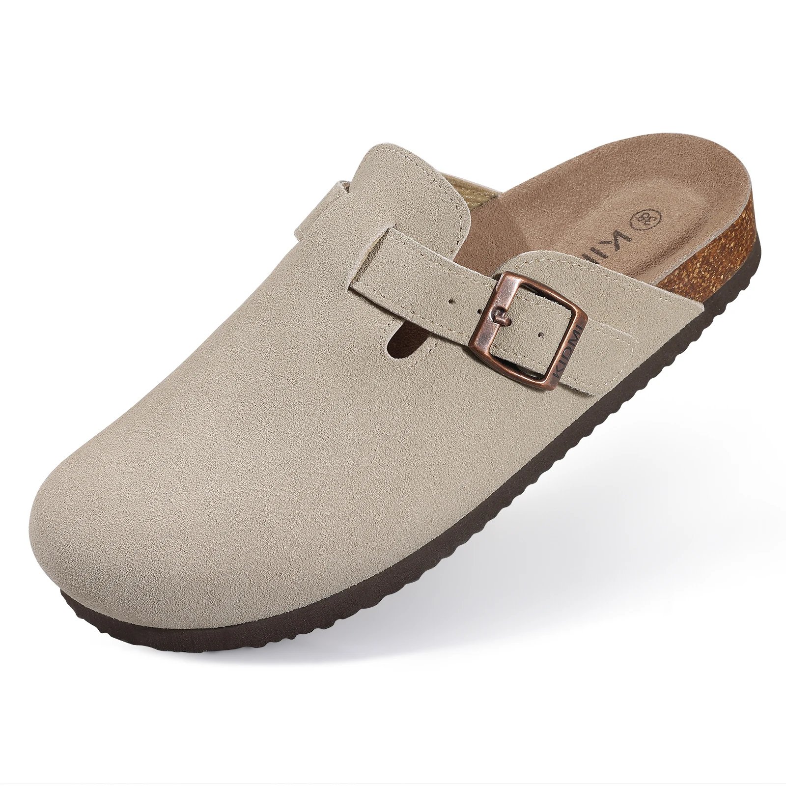 Mule gris clair