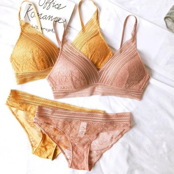 Sous-vêtements en dentelle et coton – Image 2