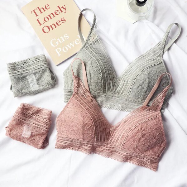 Sous-vêtements en dentelle et coton – Image 3