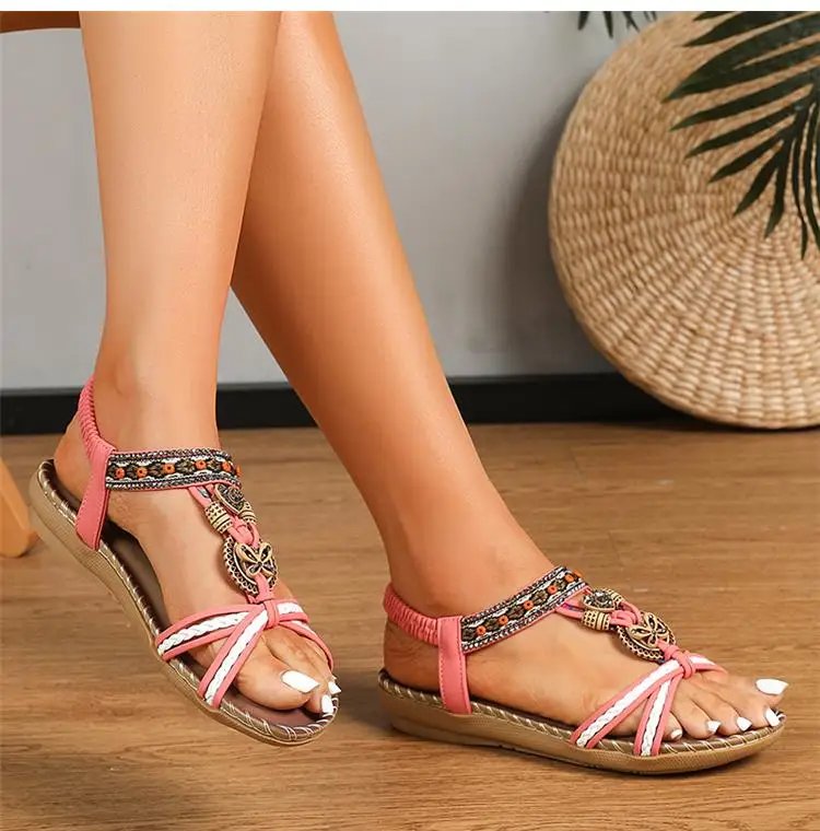 Sandales ethnique féminine
