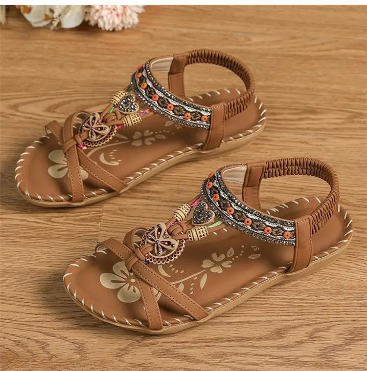 Sandales ethnique féminine