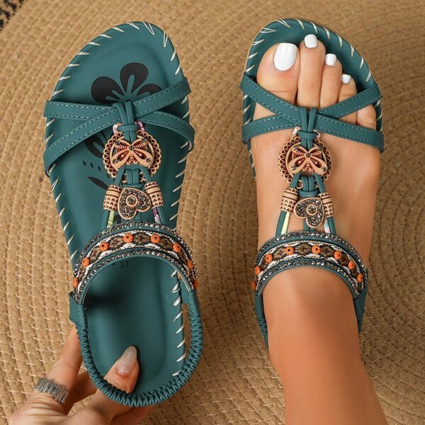 Sandales ethnique féminine