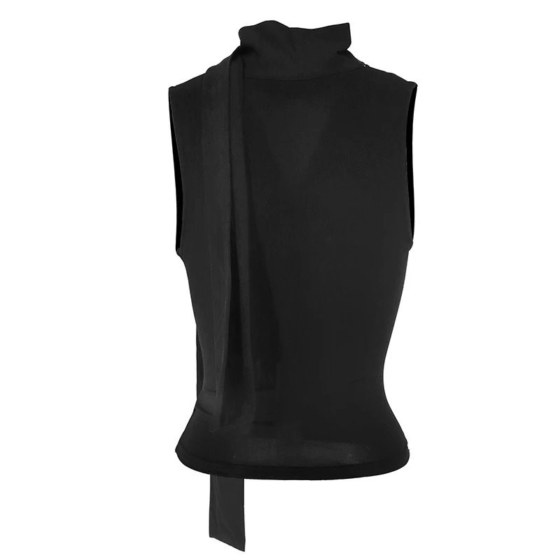 Haut élégant, bandage au col